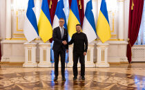 Presidentti Stubb Ukrainassa: Suomen tuki Ukrainalle jatkuu