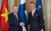 Vietnamin kommunistisen puolueen pääsihteeri Tô Lâm vierailulla Suomessa