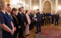 Presidentti Stubb tapasi perussuomalaisten eduskuntaryhmän