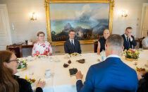 Presidentti Stubb tapasi vihreän eduskuntaryhmän 