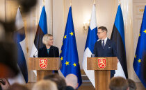 Viron uusi presidentti Ülle Madise vieraili Suomessa